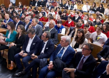 La platea di Stem4Sud al Nuovo Bianchi di Napoli