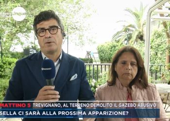 Paolo Capresi inviato a Mattino Cinque News