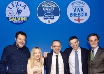 Centrodestra con Rolfi, Brescia