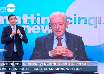 Francesco De Lorenzo a Mattino 5
