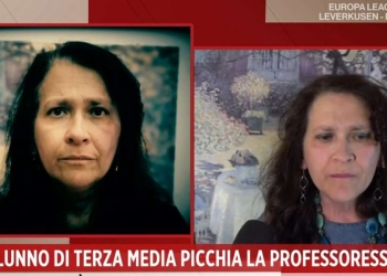 Il racconto choc della professoressa picchiata da uno studente 13enne (Storie Italiane, Rai Uno, 2023)