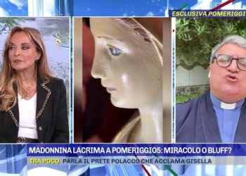 Don Coppola sulla Madonna di Trevignano (Pomeriggio 5)