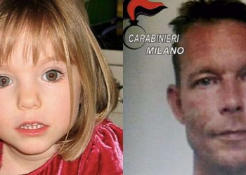 Maddie McCann e il sospettato tedesco Christian Brueckner (Foto: Chi l'ha visto?)