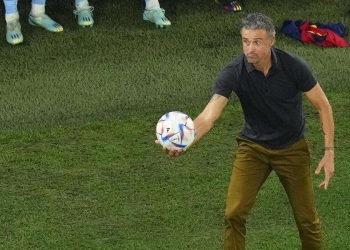 Sarà Luis Enrique il nuovo allenatore del Napoli? (Foto LaPresse)