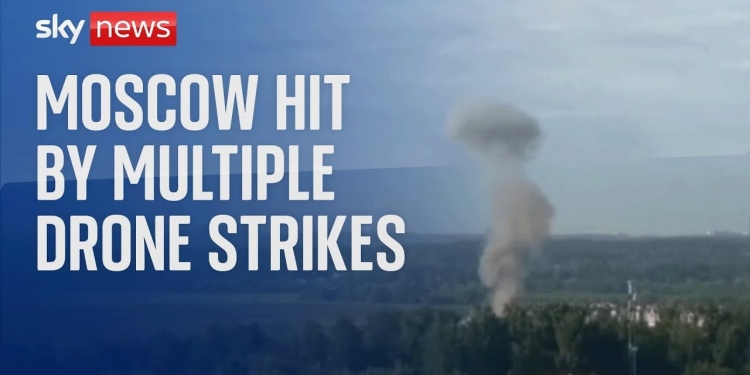 Attacco con droni a Mosca