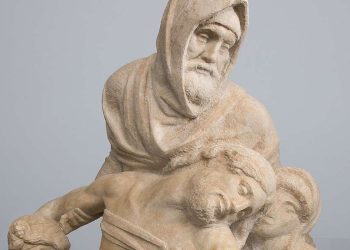 Michelangelo, Pietà Bandini (1547-55; particolare)
