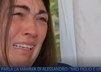 Sabrina Paulis, madre di Alessadro Impagnatiello, parla con "La Vita in Diretta" (Rai1) (foto da videoframe Rai)