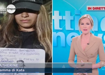 Bimba di 5 anni sparita da Firenze (Mattino 5 News)