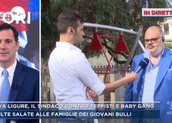 Multe a genitori bulli, sindaco Riva Ligure a Mattino 5