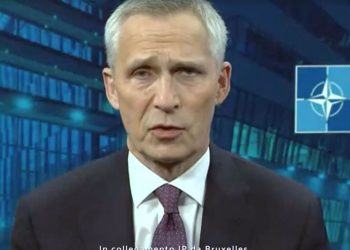 Jens Stoltenberg a Cinque Minuti