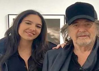 Al Pacino e Noor Alfallah. (Foto: Web)