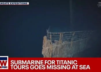 Sottomarino scomparso nella zona del Titanic (screen da Youtube)