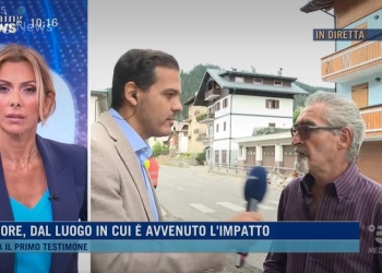 Incidente Belluno, testimone a Morning News