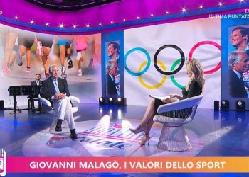 Giovanni Malagò a Uno Mattina Estate