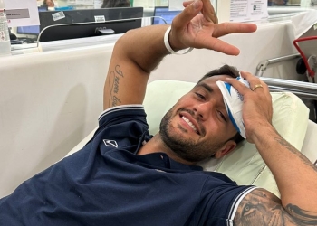 Pierpaolo Pretelli in ospedale dopo colpo alla testa alla Partita del Cuore