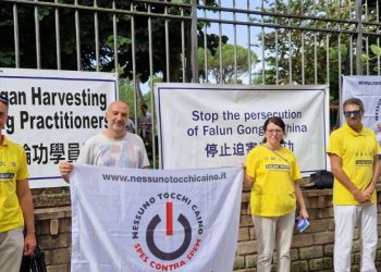 La manifestazione tenutasi a Roma