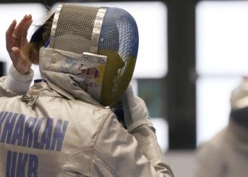 La schermitrice ucraina Olga Kharlan (LaPresse)