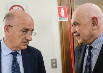 Francesco Paolo Sisto (a sin.) con Carlo Nordio (LaPresse)