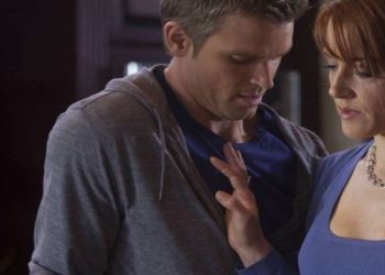 Una scena del film su Rete 4