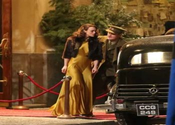 Una scena del film su Canale 5