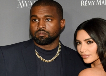 Kim Kardashian e Kanye West. (Foto: Web)