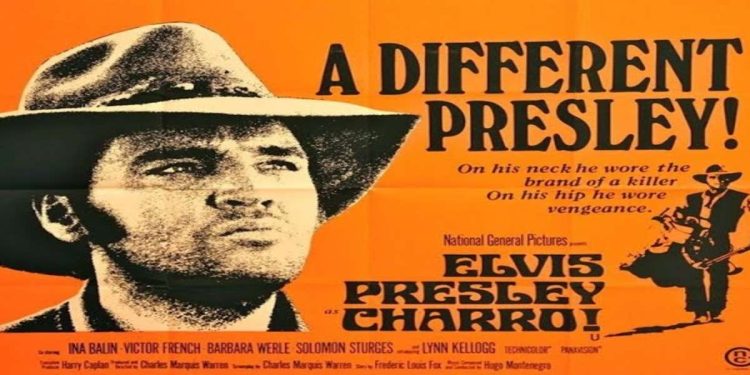 La locandina del film con Elvis Presley