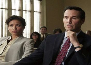 Una scena del film con Keanu Reeves