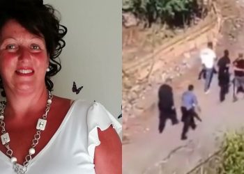 Anna Scala, la vittima, e l'arresto dell'ex compagno (Twitter)