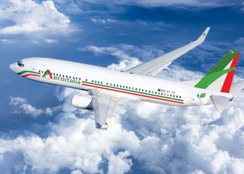 Un aeromobile di Aeroitalia