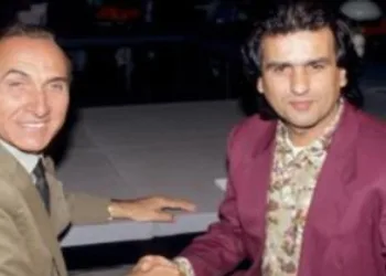 Pippo Baudo e Toto Cutugno. (Foto: Web)