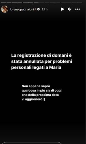 Uomini e donne, annullata la registrazione della seconda puntata (Foto: Instagram)