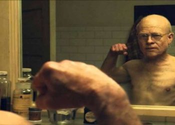 Brad Pitt in una scena del film su Canale 5