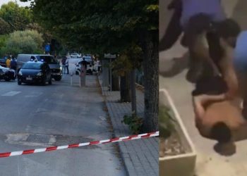 Sirolo: il luogo dell'omicidio e l'arresto del killer (Twitter)