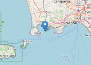 Terremoto oggi ai Campi Flegrei, Napoli, di magnitudo 2.6 (INGV)