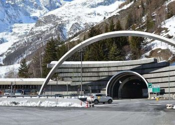 Il traforo del Monte Bianco (Twitter)