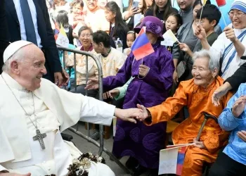 Papa Francesco in mongolia