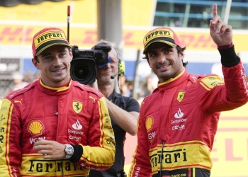 Leclerc Sainz Monza Formula 1