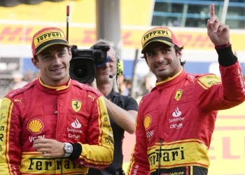 Leclerc Sainz Monza Formula 1