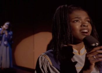 Lauryn Hill in una scena del film su Rai 1