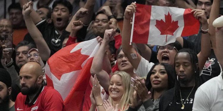 Risultati Mondiali basket 2023: il Canada è in semifinale (Foto LaPresse)