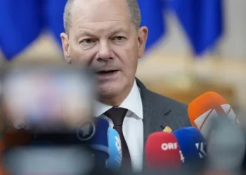 Il cancelliere tedesco Olaf Scholz (LaPresse)