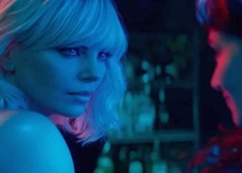 Charlize Theron in una scena del film su Italia 1 (Foto Web)