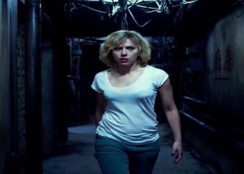 Scarlett Johannson in una scena del film in prima serata su Italia 1