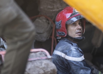 In Marocco, tra le macerie del terremoto (LaPresse)