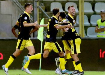 Video Catanzaro Modena (Foto LaPresse)