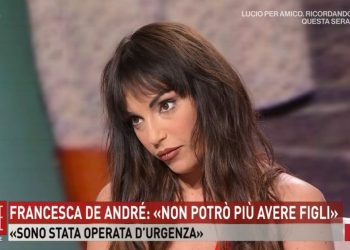 Francesca De Andrè a Storie Italiane
