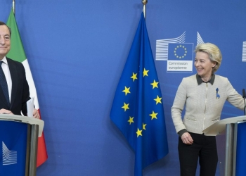 Draghi con Von der Leyen