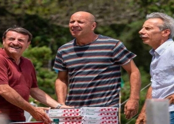 Aldo Giovanni e Giacomo in una scena del film in prima serata su Canale 5
