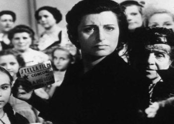 Anna Magnani in una scena del film su Rai 3 (Foto Web)