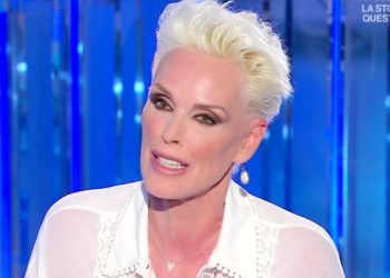 Brigitte Nielsen (Domenica In, Rai 1)